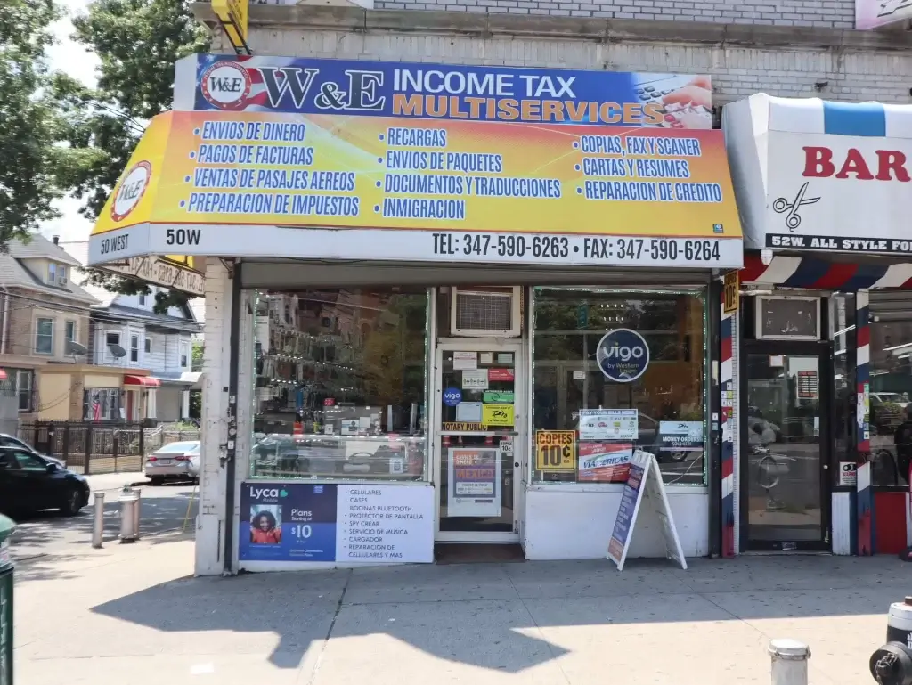 W & E Income Tax Multiservices Location